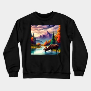 Canada Moose . Crewneck Sweatshirt